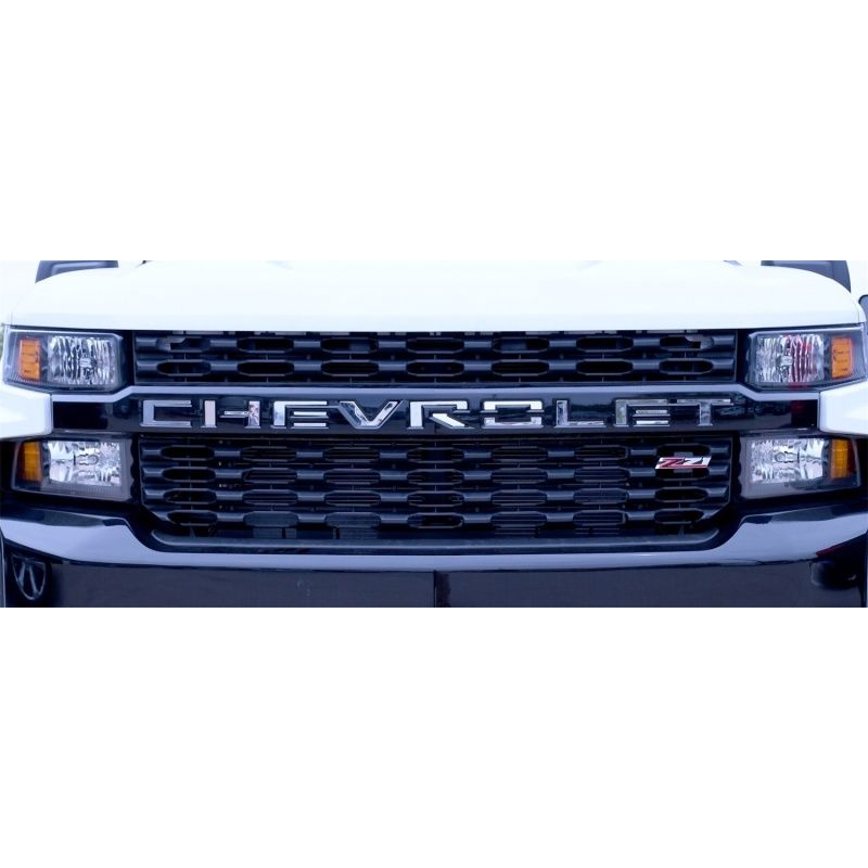Putco 55552GM 19-20 Chevy Silverado LD - Grille Letters - Stainless Steel Chevrolet Letters