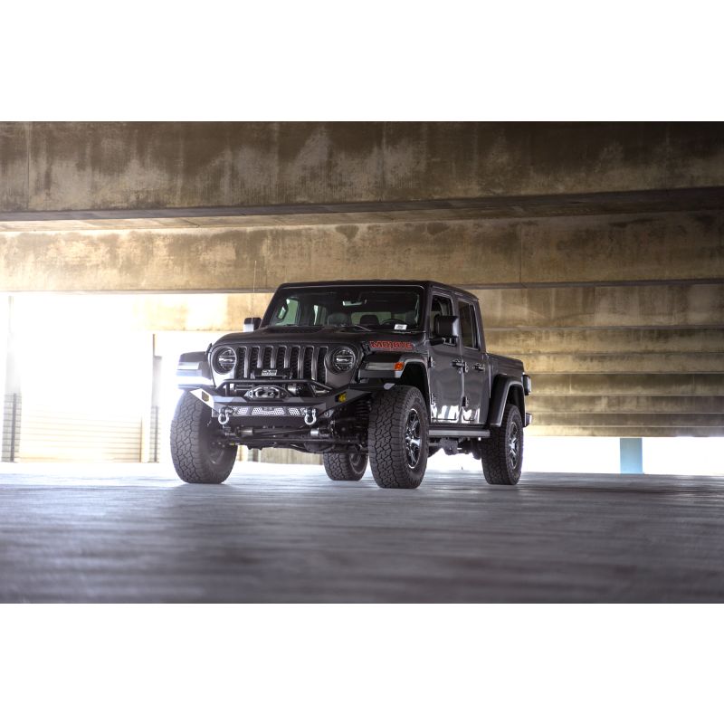 DV8 Offroad FBJL-12 07-18 Jeep Wrangler JK / 18-23 Wrangler JL / 20-23 Gladiator JT MTO Series Front Bumper