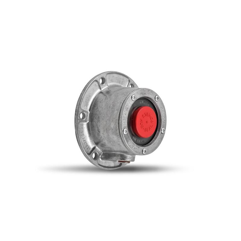 STEMCO 343-4024 HUB CAP WITH PIPE PLUG