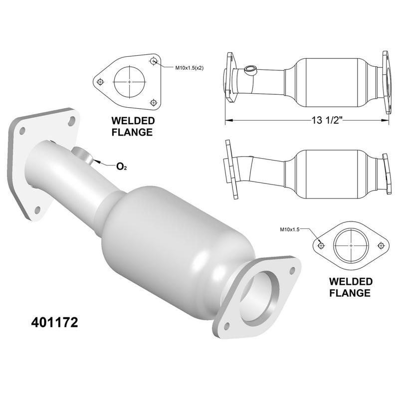 OEM Industries 401172 Catalytic Converter
