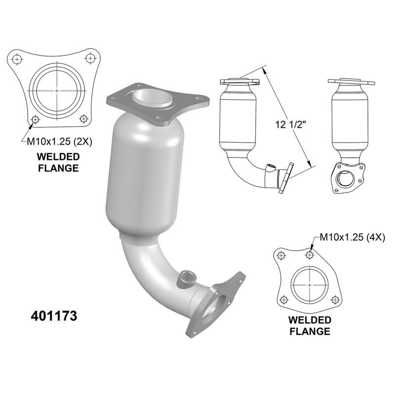 OEM Industries 401173 Catalytic Converter