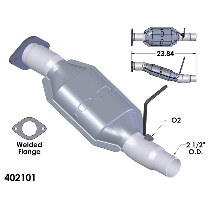 OEM Industries 402101 Catalytic Converter