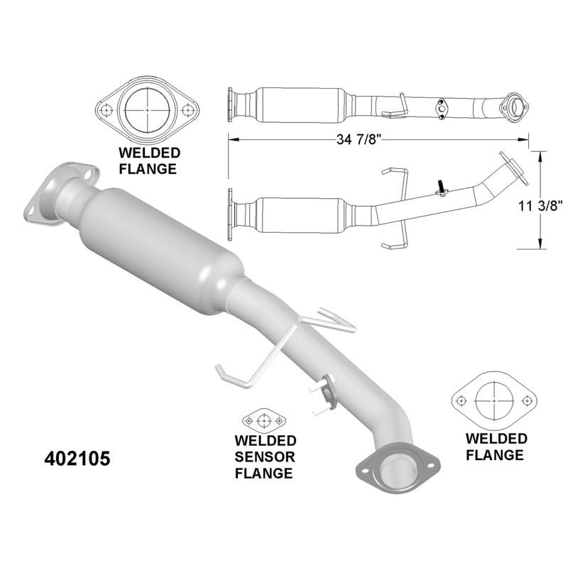 OEM Industries 402105 Catalytic Converter