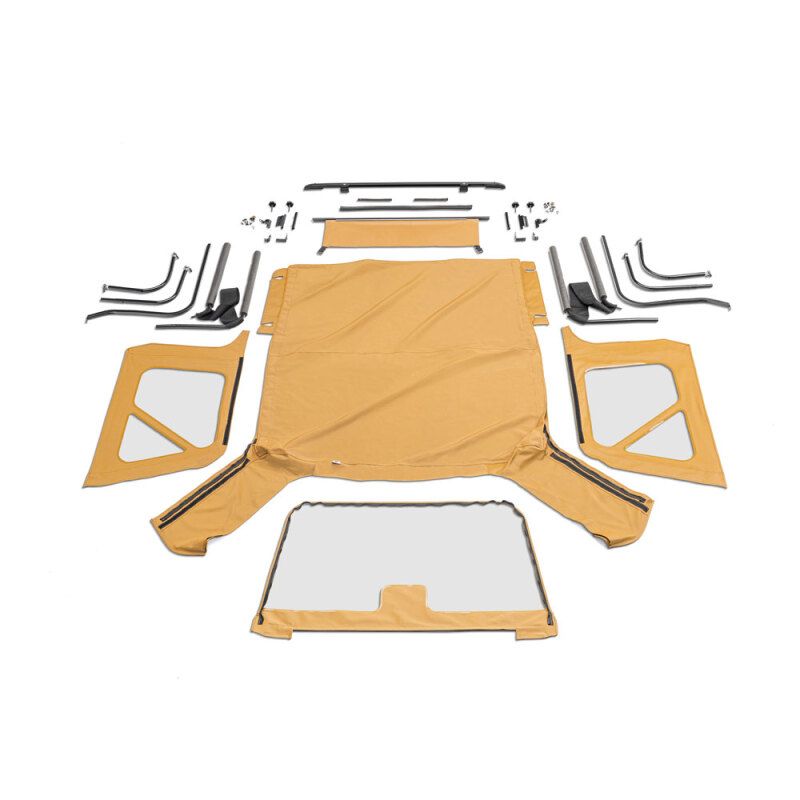 Rampage 68717 1997-2006 Jeep Wrangler(TJ) Complete Top - Spice Denim