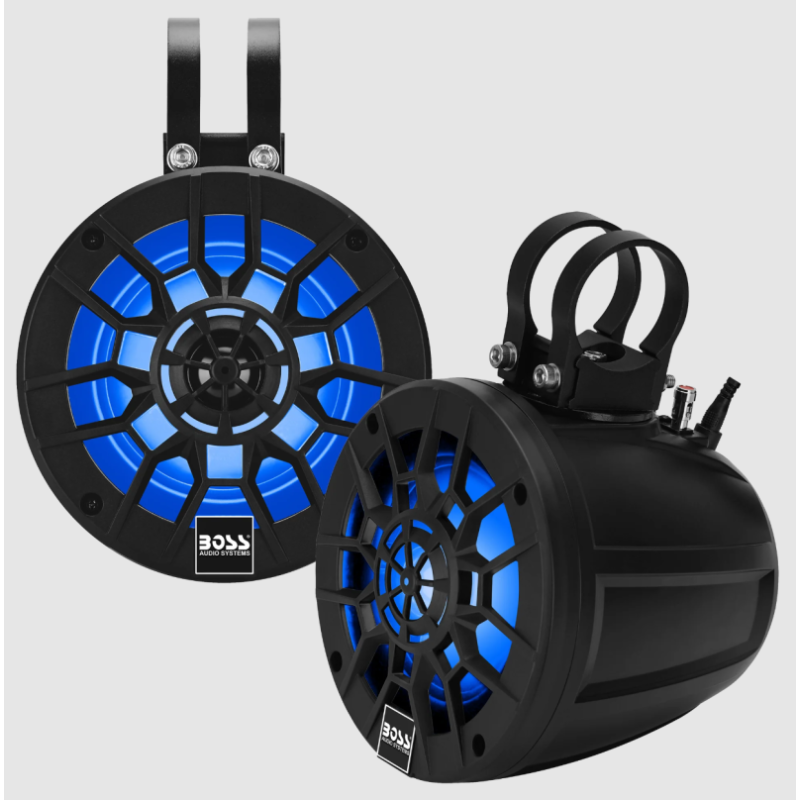 BOSS Audio Systems ATV UTV Marine Waketowers - RGB Illumination