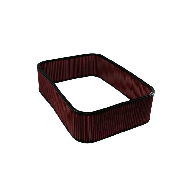 Green Filter USA 4039 Sprint Car Airbox Filter; H 5" (Red)