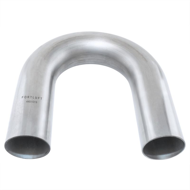 FORTLUFT 4401019 180 Degree Stainless Steel Exhaust Mandrel Bend Stainless Steel, 2.00''/50.8mm