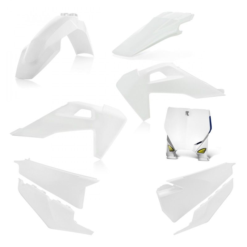 Cycra 1CYC-9429-42 19-22 Husqvarna FC250 5-pc Replica Body Kit - White