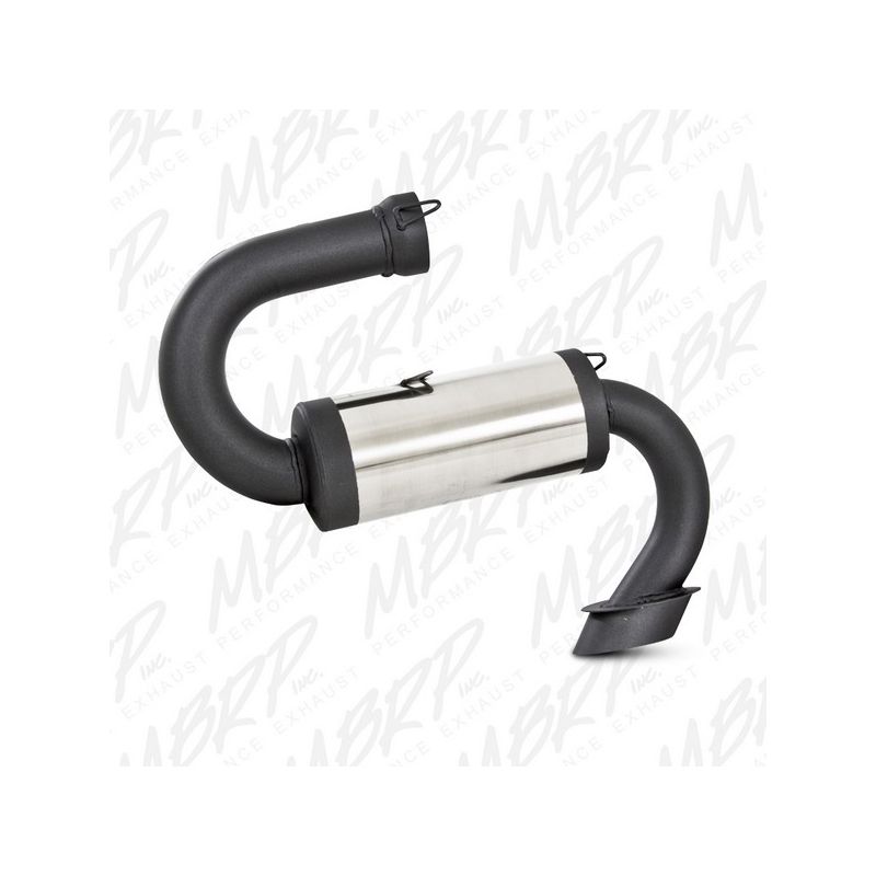 MBRP Exhaust 4115210 Trail Muffler; Bolt-on Design; Packed Muffler.