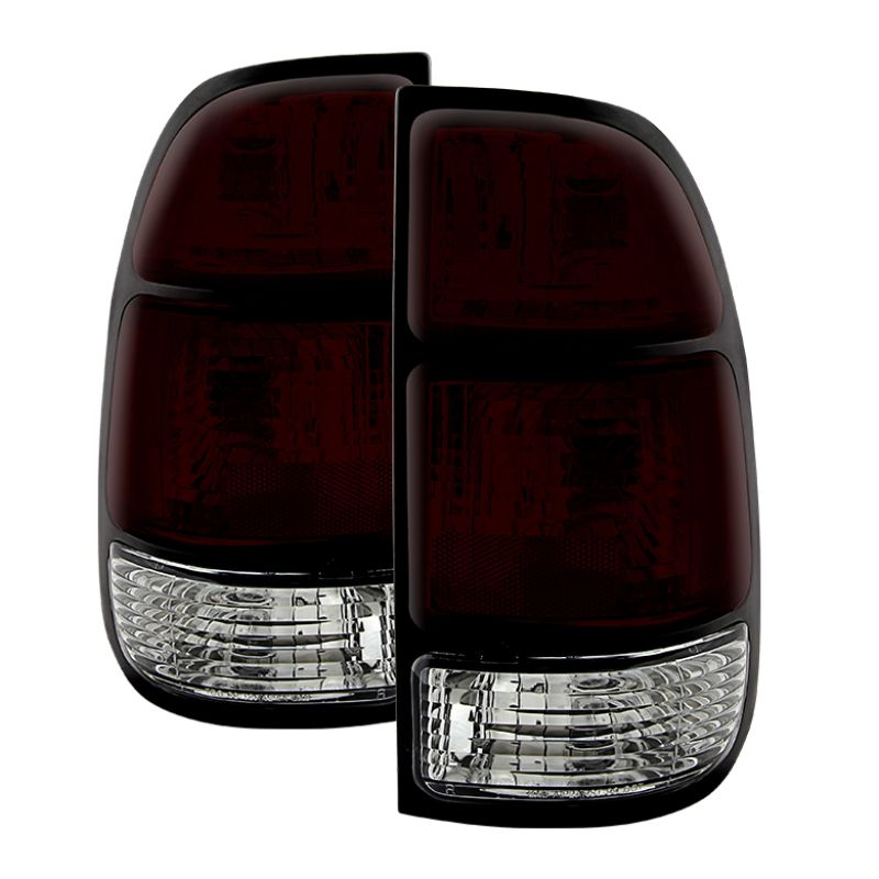 SPYDER 9028571 Xtune Toyota Tundra 00-06 OEM Style Tail Lights Dark Red ALT-JH-TTU00-OE-RSM