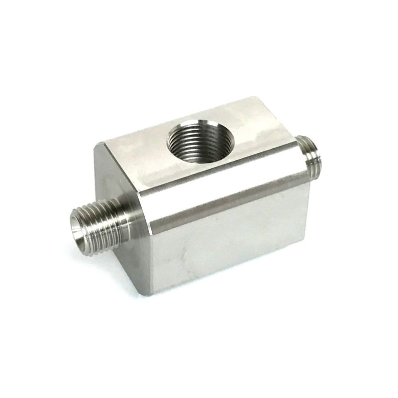 Fleece Performance Dodge 6.7L Cummins Dual Pump Junction Block w/ Rail Sensor Port (3.5mm ID)