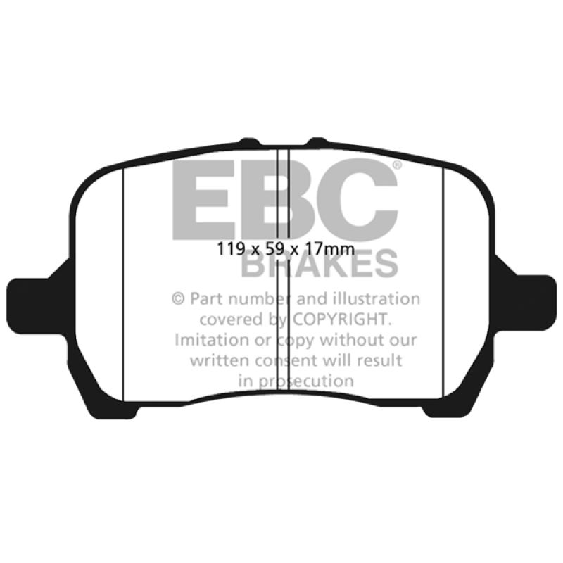 EBC 04-06 Chevrolet Cobalt 2.0 Supercharged Ultimax2 Front Brake Pads
