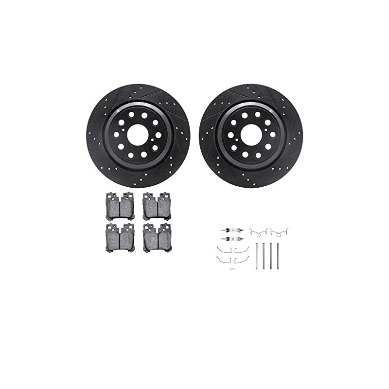 Dynamic Friction 8612-75002 Rotor Kit
