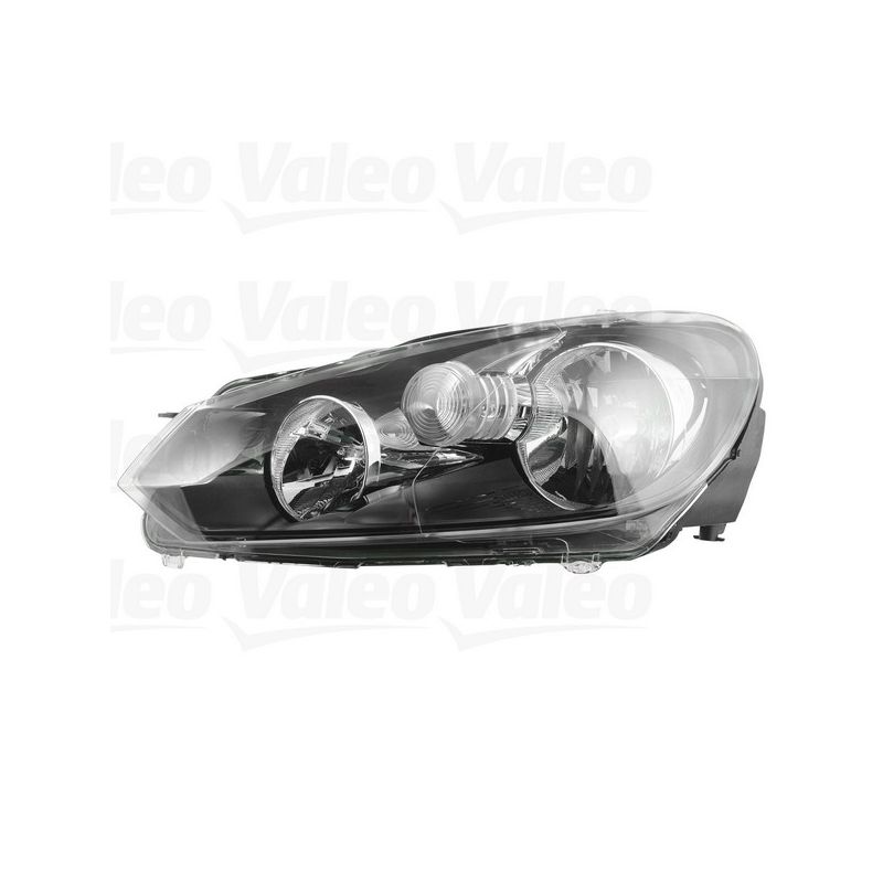 Valeo 43850 2010-2014 Volkswagen GTI Headlight Halogen w/DRL L