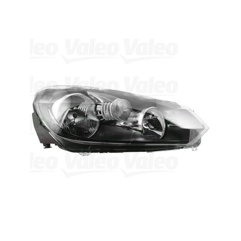 Valeo 43851 2010-2014 Volkswagen GTI Headlight Halogen w/DRL R