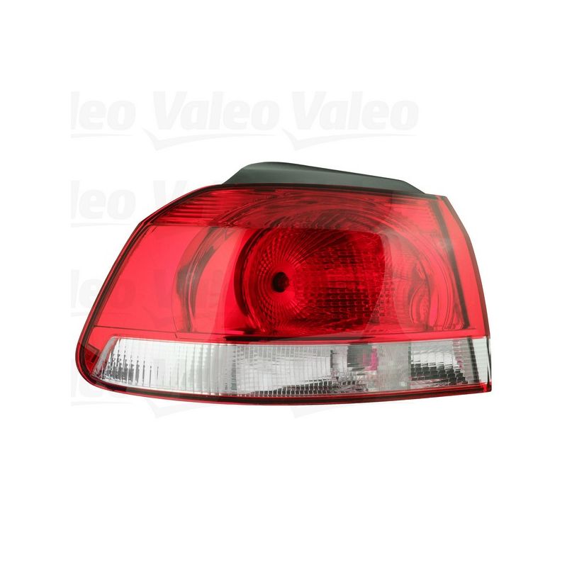 Valeo 43878 2010-2014 Volkswagen GTI Tail Light Halogen L Outer