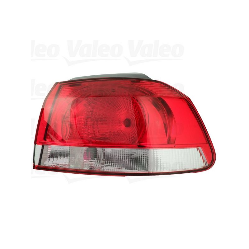 Valeo 43879 2010-2014 Volkswagen Golf Tail Light Halogen R Outer