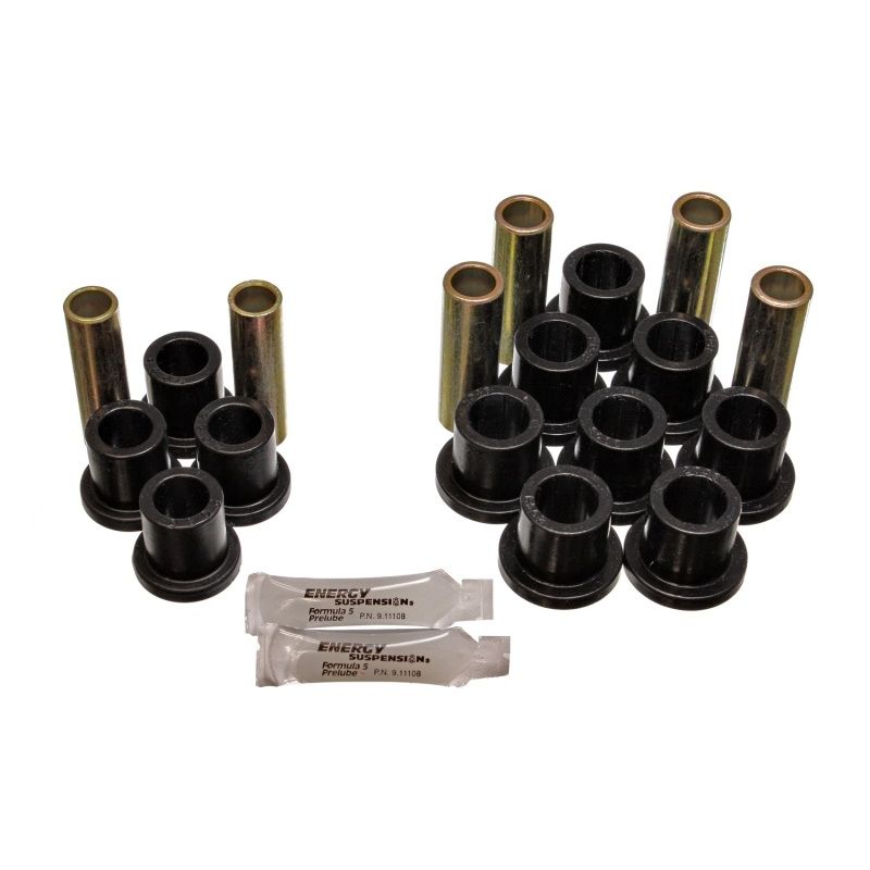 Energy Suspension 4.2102G Fd Trk Rr Sprg Bush O.E.M. - Black
