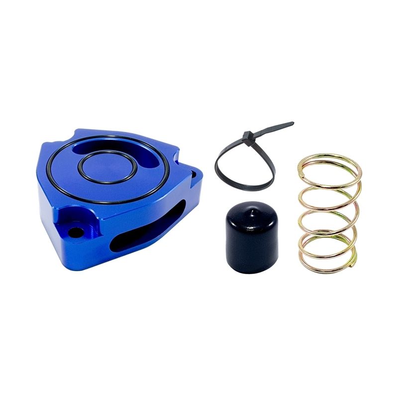 Torque Solution TS-SP2-KFBU Blow Off BOV Sound Plate (Blue) 14+ Kia Forte Koup Turbo
