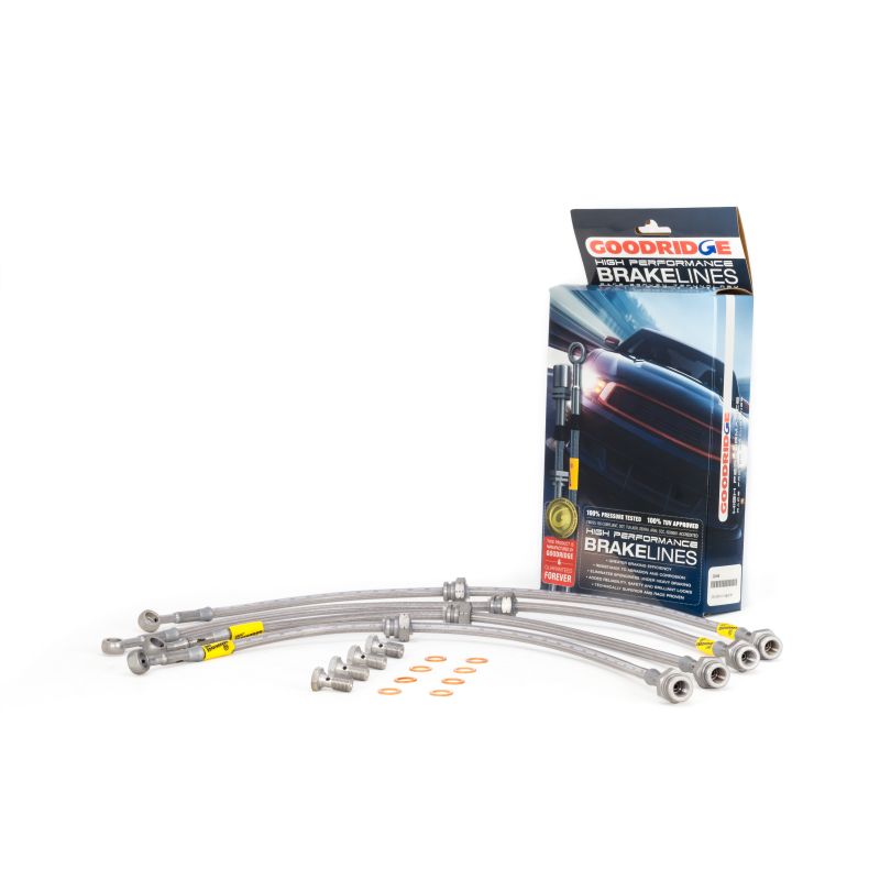 Goodridge 00-06 Nissan Sentra 2.0L w/ ABS incl. SE-R & Spec-V Brake Lines