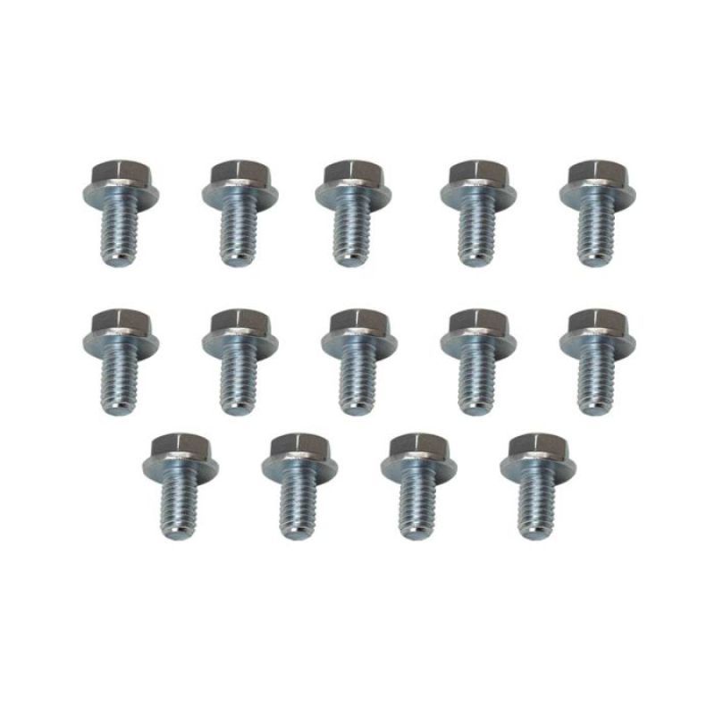 Moroso 38780 GM Powerglide Stamped Steel Transmission Pan Bolts - Set of 14