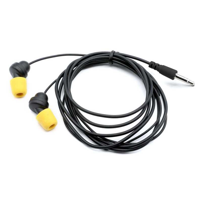 Rugged Radios NITRO-BUDS-M Sportsman Foam Earbud Speakers - Mono and Stereo Mono