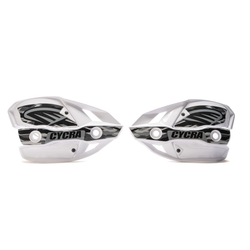 Cycra 1CYC-1021-42 Probend Special Ed. CRM Ultra Hand Shields w/Covers - White