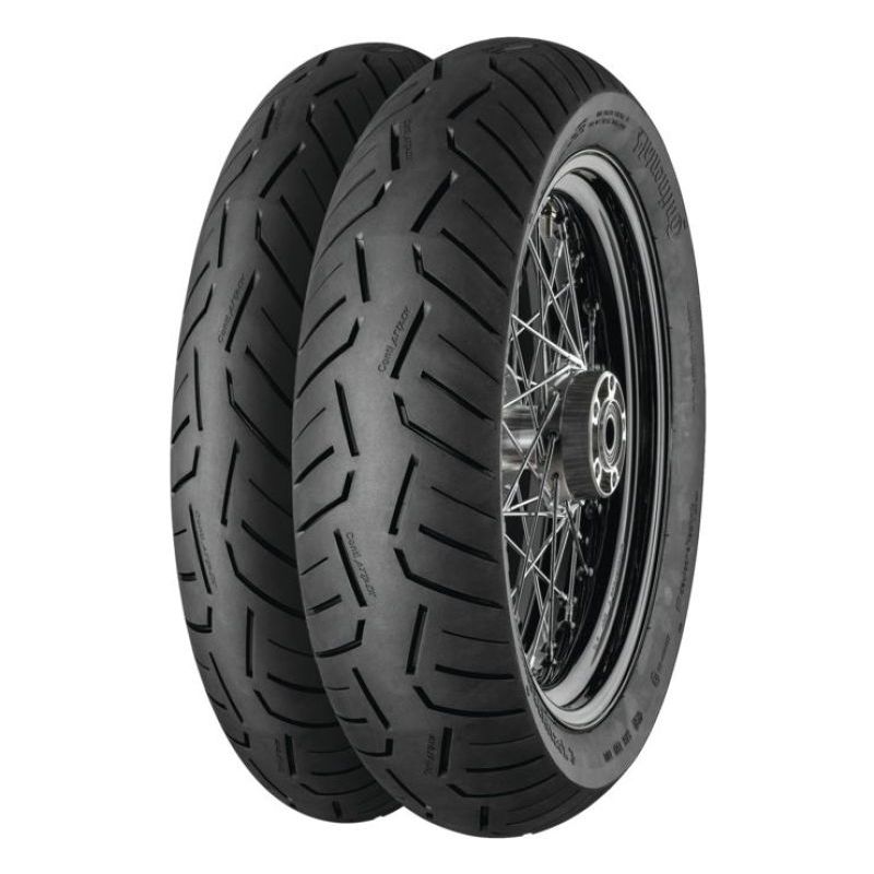 Continental Tire 02445650000 Continental ContiRoadAttack 3 CR - 110/80 ZR18 M/C (58W) TL Front