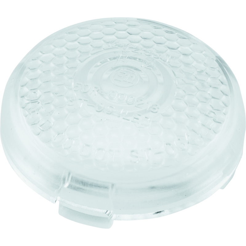 Bikers Choice 489868 Replacement Honycomb Clear Lens For LED Bullet Turn Signal