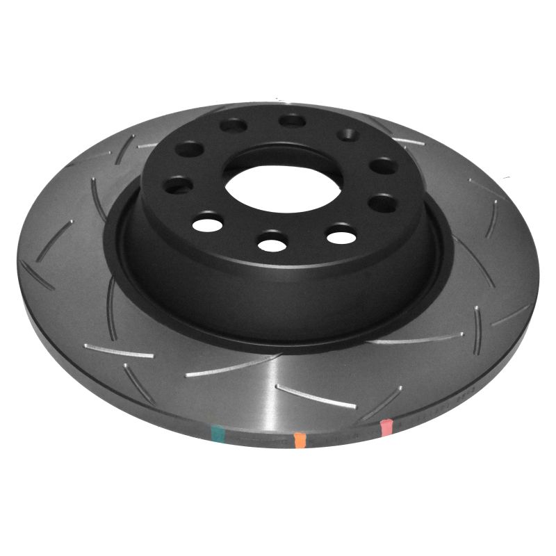 DBA 06-08 Audi A3/10/06-08 TT / 10/04-10 VW Golf (MK5)/3/05+ Passat Rear Slotted 4000 Series Rotor