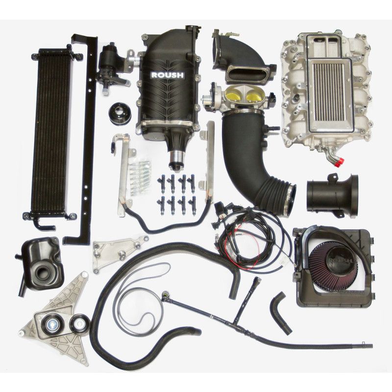Roush 421435 2011-2014 Ford F-150 5.0L V8 570HP Phase 2 Calibrated Supercharger Kit