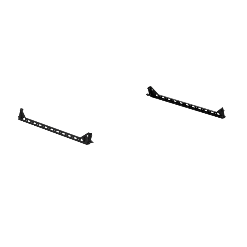 Road Armor 550BRS-SMK-485 TRECK Dual Lower 5-1/2-6ft Bed Accessory Rail Mounts - Tex Blk (Pair)
