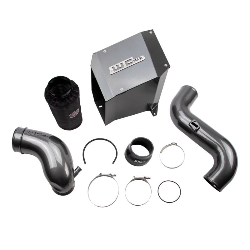 Wehrli WCF100303-GB 07.5-10 Chevrolet Duramax LMM 4in Intake Kit Stage 2 - Gloss Black
