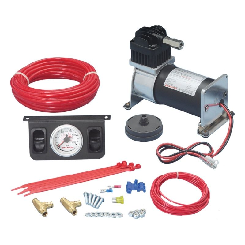 Firestone 2219 Air-Rite Air Command II Heavy Duty Air Compressor System w/Dual Analog Gauge (WR17602219)