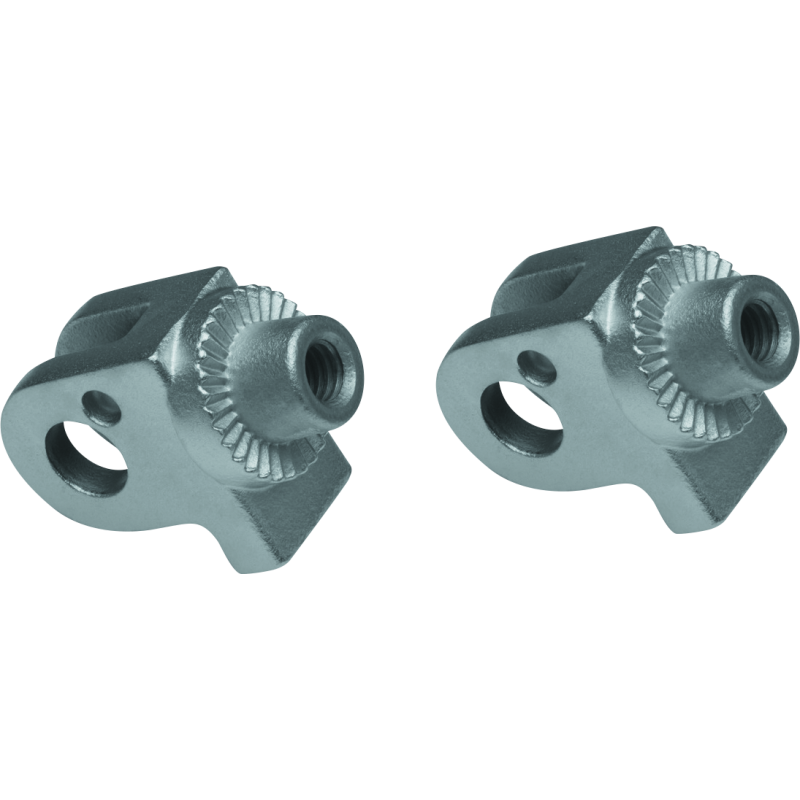 Kuryakyn 8906 Splined Peg Adapter Triumph Silver