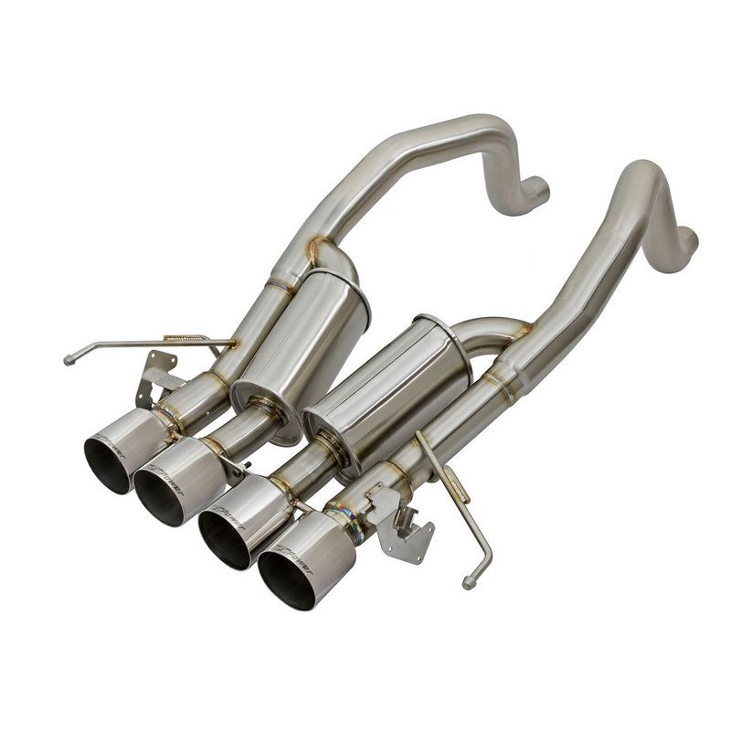 aFe Power 49-34082-P MACH Force-Xp 304 Stainless Steel Axle-Back Exhaust System w/ Polished Tips