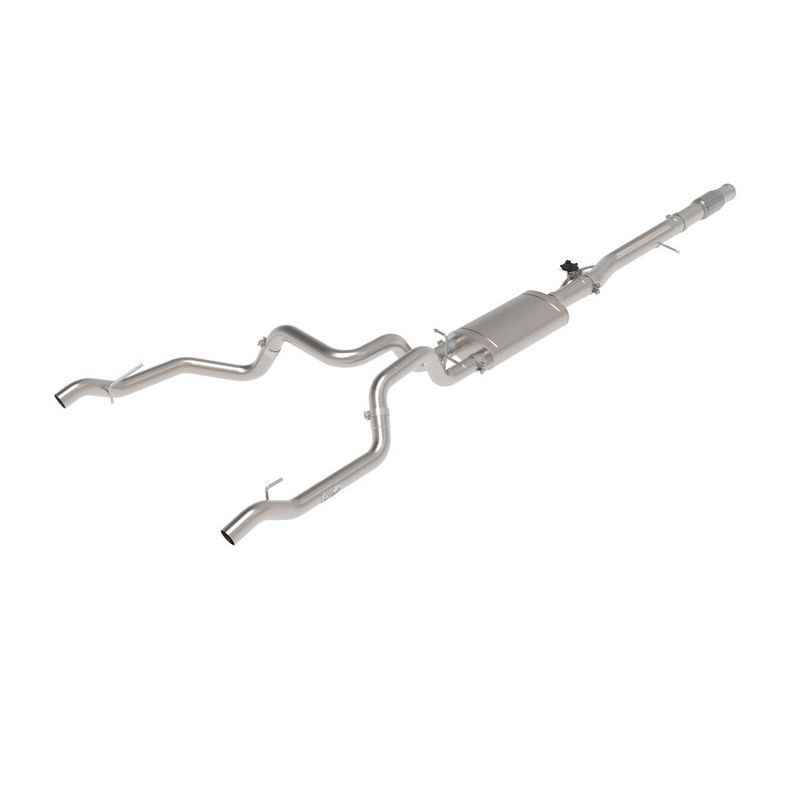 aFe Power 49-34140 Gemini XV 3 IN 304 Stainless Steel Cat-Back Exhaust System w/ Cut-Out