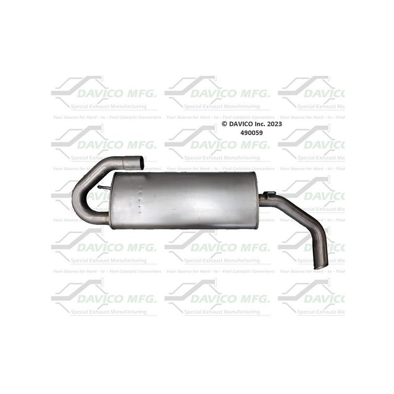 Davico Mfg 490059 Direct fit Muffler