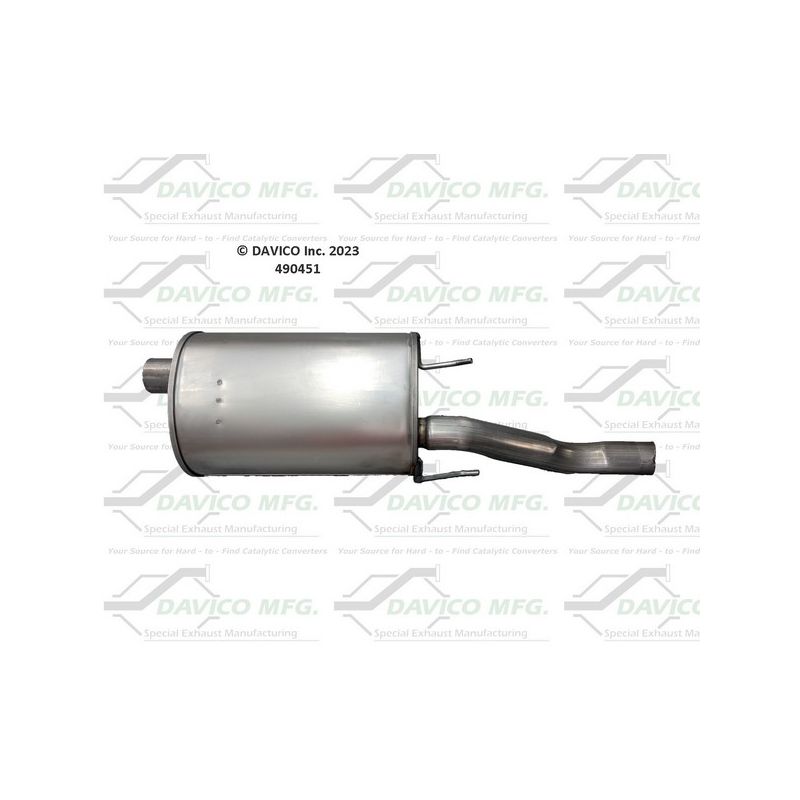 Davico Mfg 490451 Direct fit Muffler