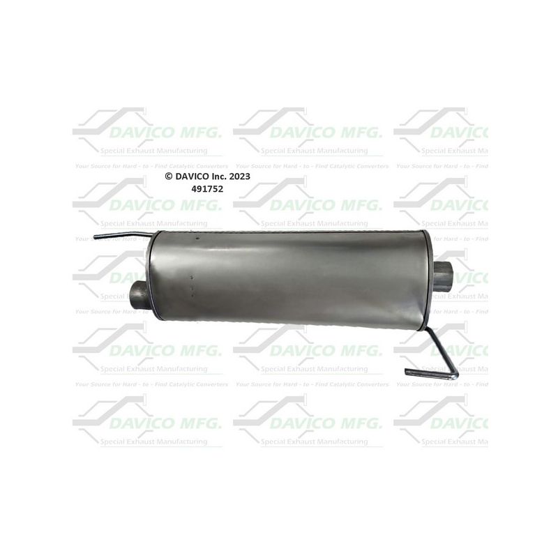 Davico Mfg 491752 Direct fit Muffler