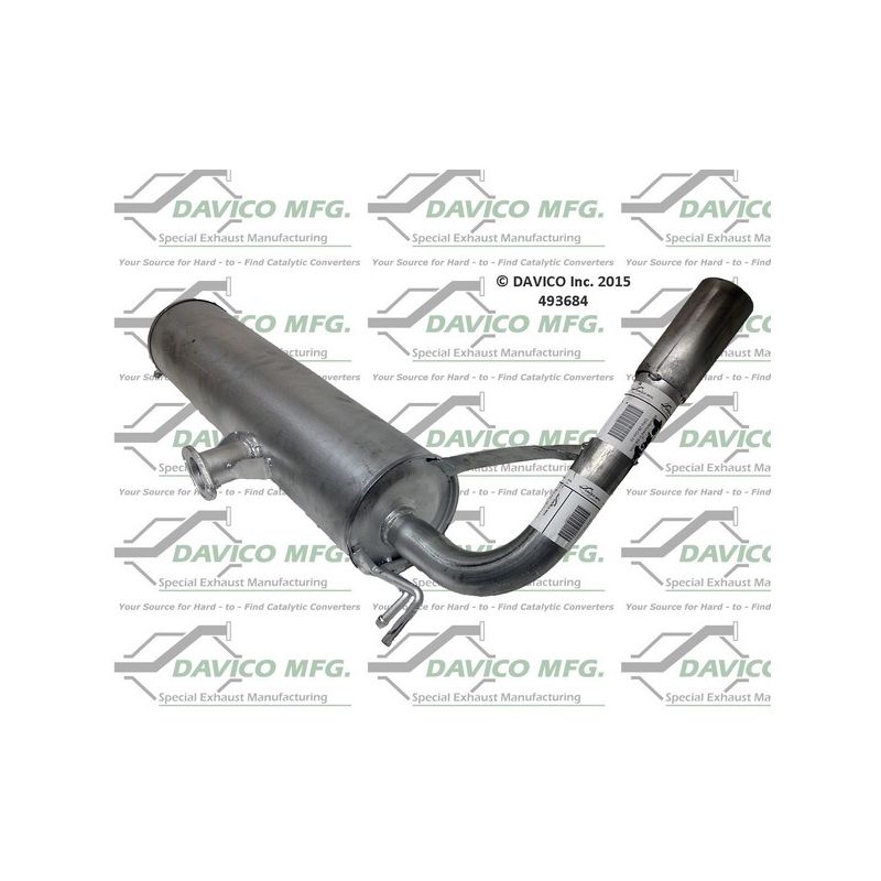 Davico Mfg 493684 Direct fit Muffler