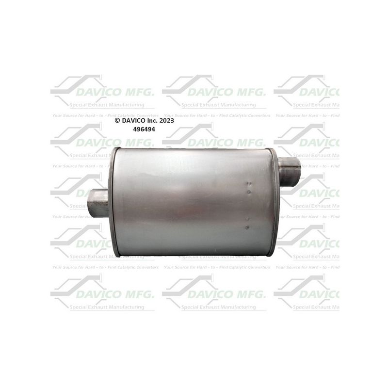 Davico Mfg 496494 Universal Fit Muffler