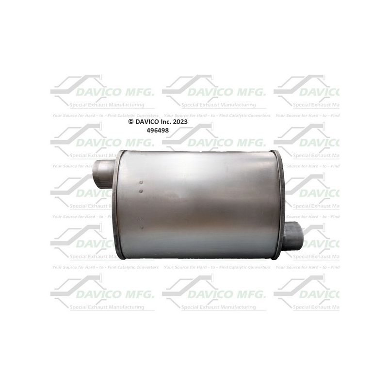 Davico Mfg 496498 Universal Fit Muffler