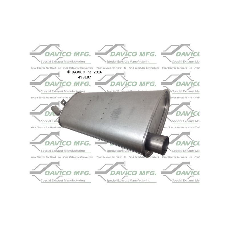 Davico Mfg 498187 Direct fit Muffler