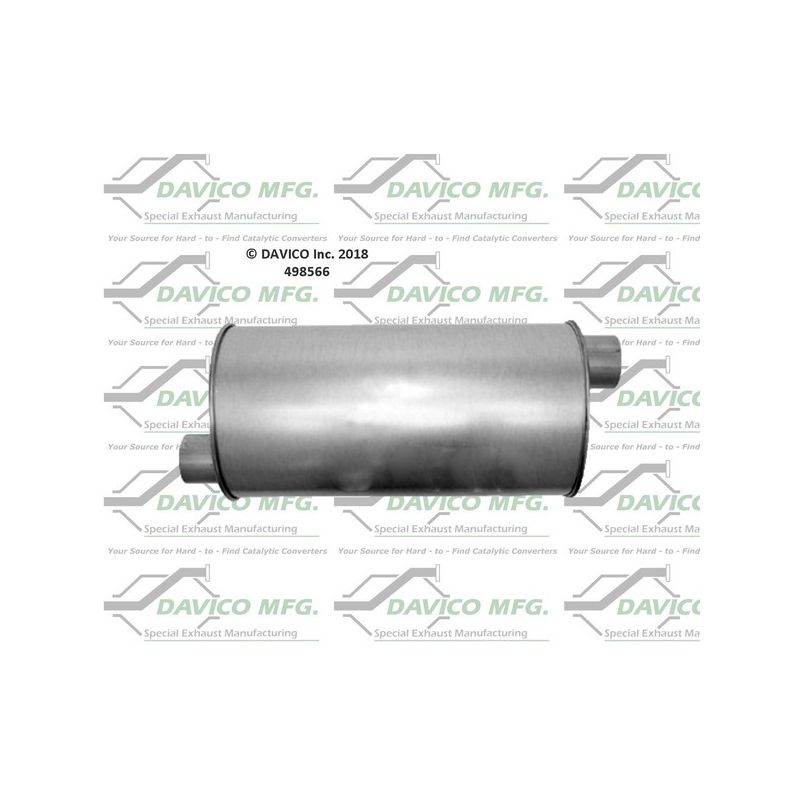 Davico Mfg 498566 Direct fit Muffler