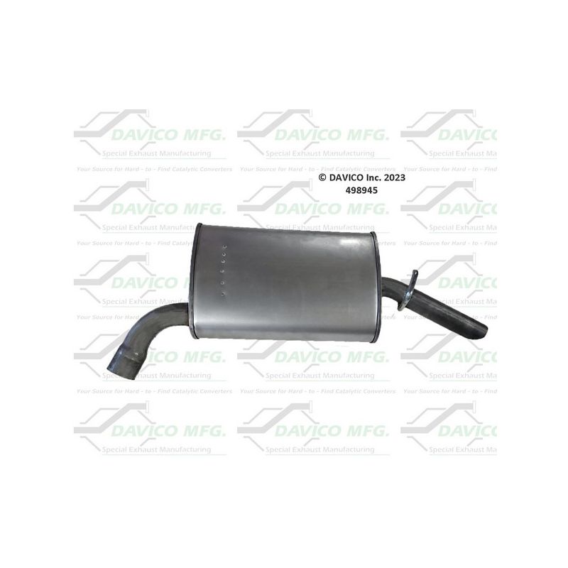 Davico Mfg 498945 Direct fit Muffler