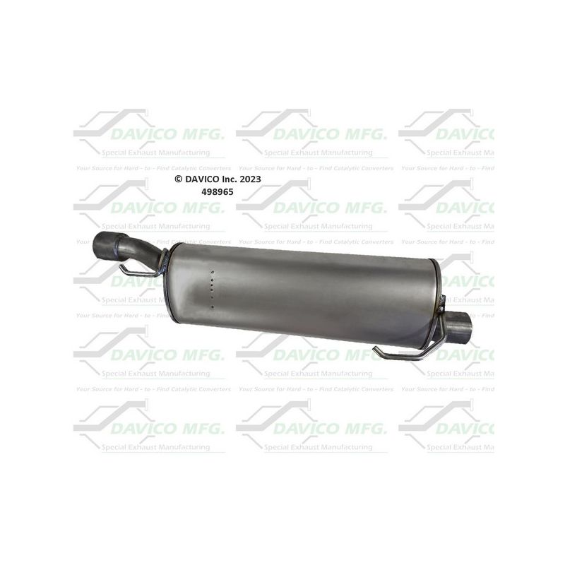 Davico Mfg 498965 Direct fit Muffler