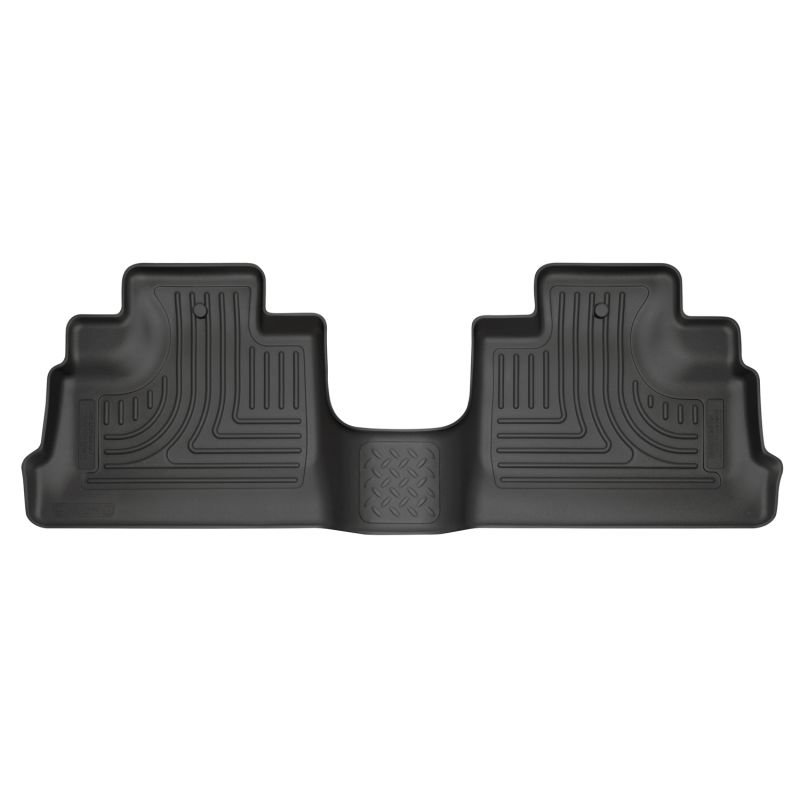 Husky Liners 11-12 Jeep Wrangler Unlimited (4 Door) WeatherBeater 2nd Row Black Floor Liners