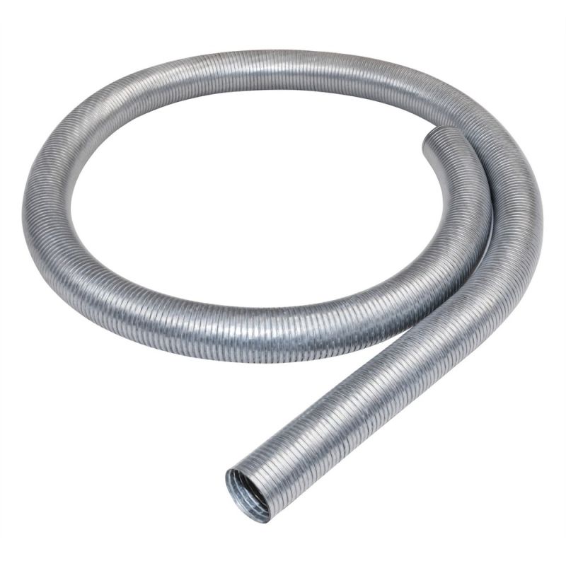 FORTLUFT 4401115 Galvanized Exhaust Flex Tube, 1.75''x72.00''/45x1830mm