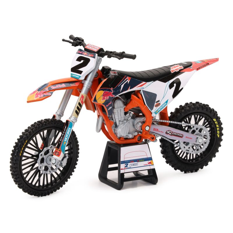 New Ray Toys 58353 KTM Red Bull 450SX-F (Cooper Webb #2)/ Scale 1:12